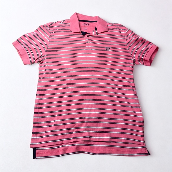 Chaps Other - Chap's Natural Stretch Men's Striped Polo Shirt